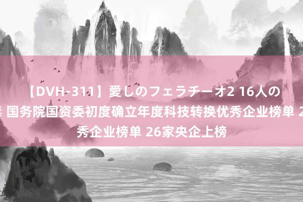 【DVH-311】愛しのフェラチーオ2 16人のザーメン中毒 国务院国资委初度确立年度科技转换优秀企业榜单 26家央企上榜