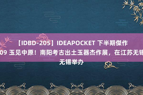 【IDBD-205】IDEAPOCKET 下半期傑作集2009 玉见中原！南阳考古出土玉器杰作展，在江苏无锡举办